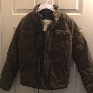 Boys Abercrombie Military style coat